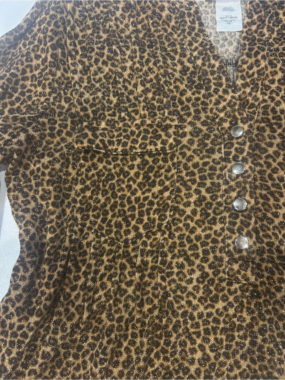 Cocomo Brown and Black Leopard Print Tunic - Picture 2 of 6